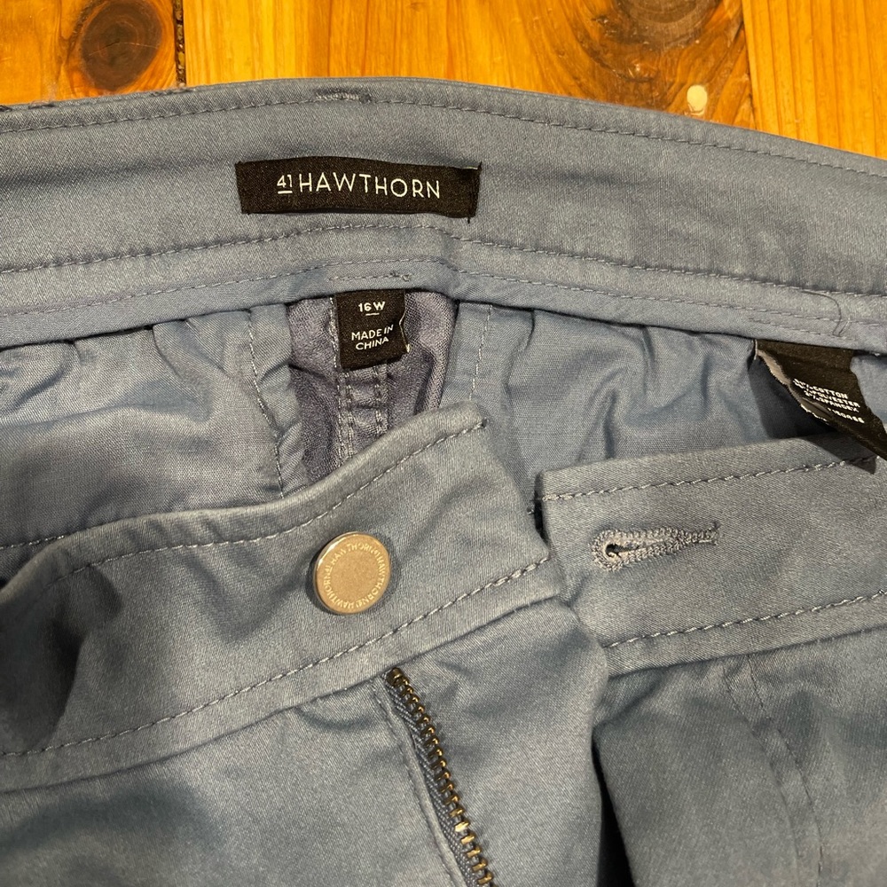 41 Hawthorn light blue cuffed pants